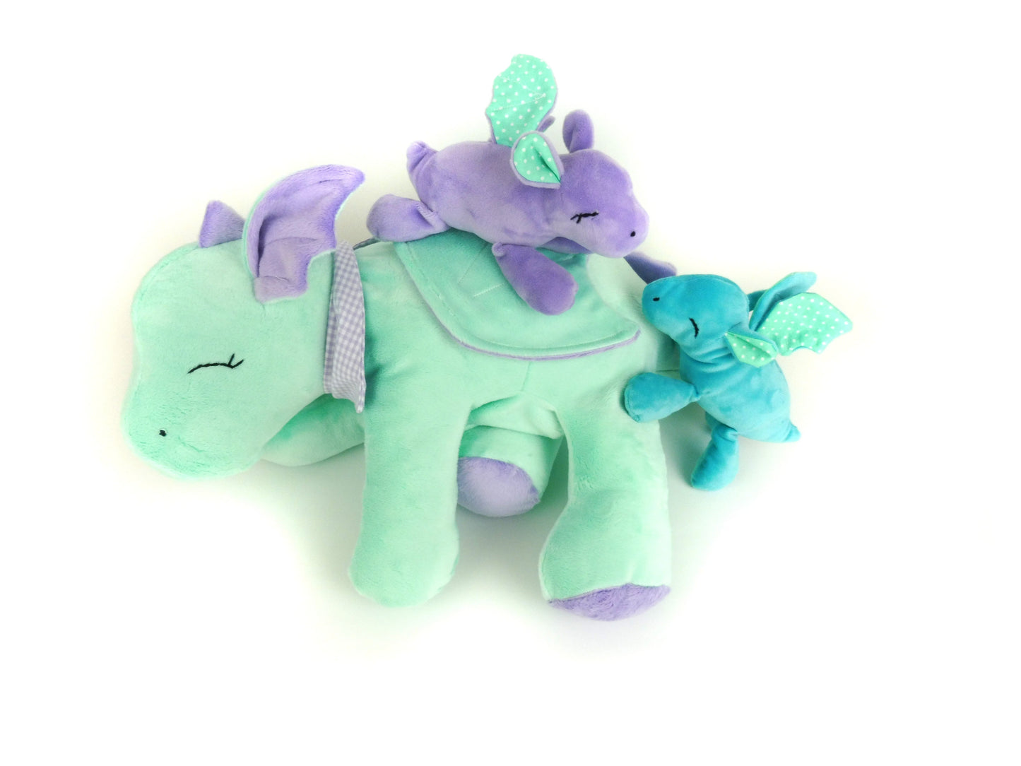 ebook Drachenmama Maja mit Babys - Kuscheltier