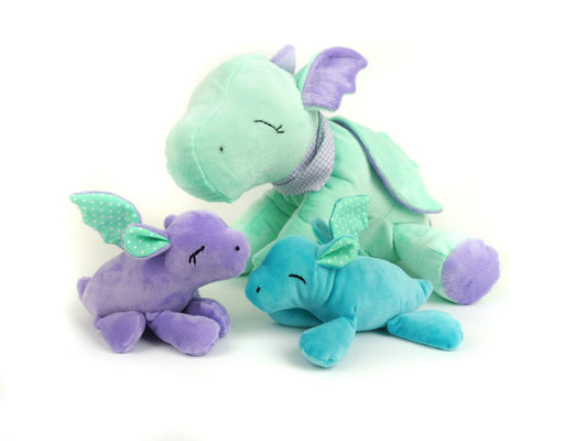 ebook Drachenmama Maja mit Babys - Kuscheltier